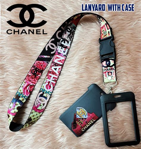 chanel lanyard price|Chanel keychain pouch.